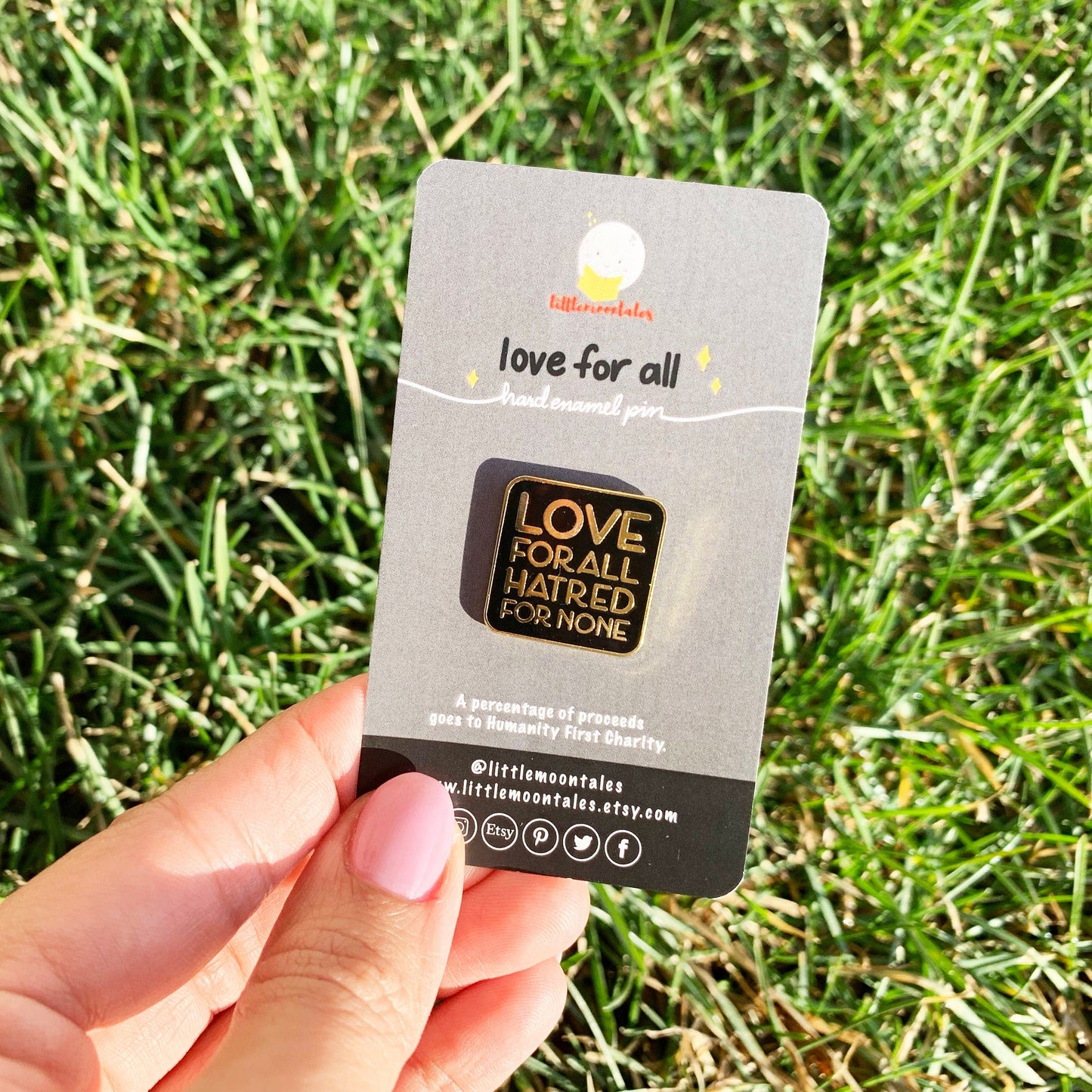 Love for All Enamel Pin