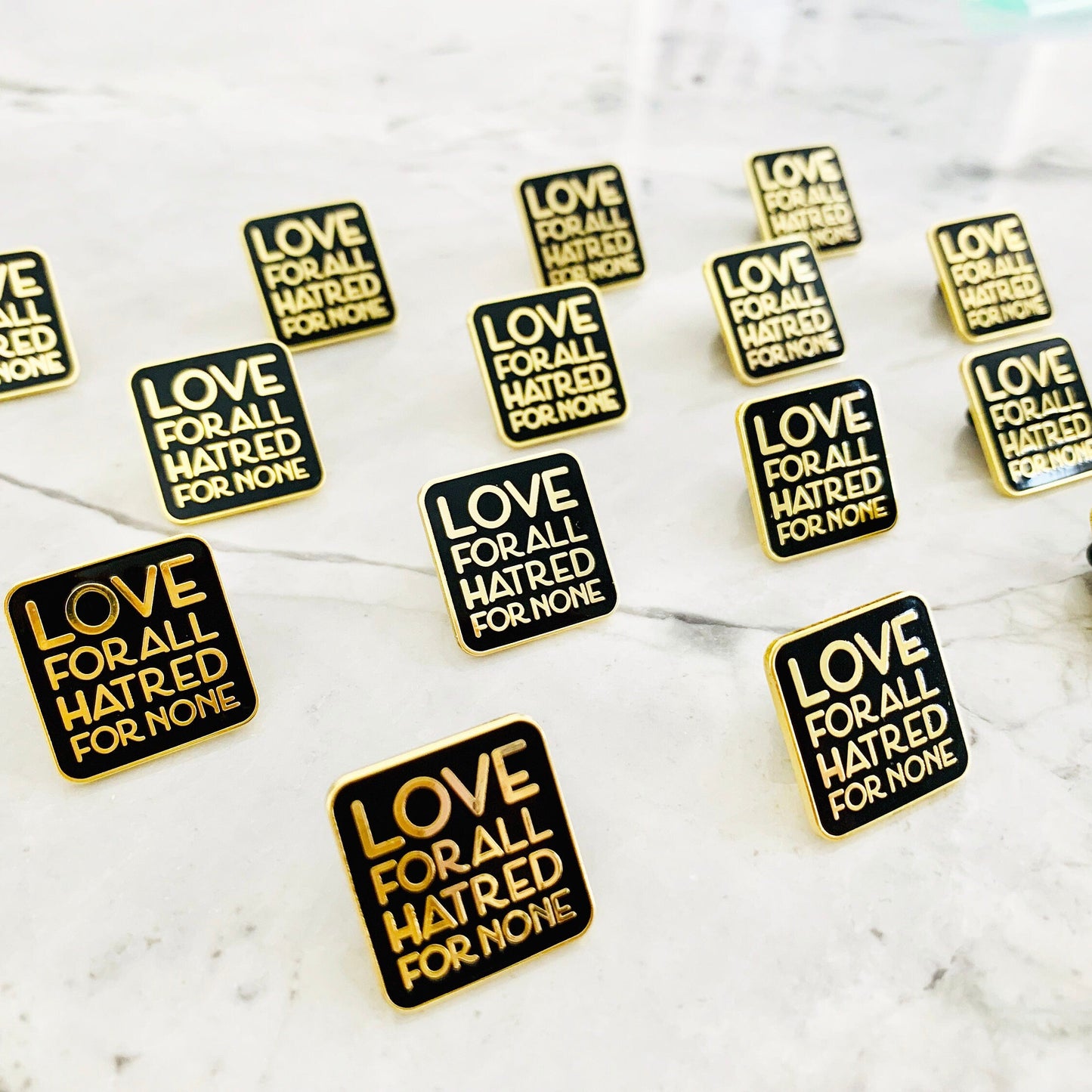 Love for All Enamel Pin