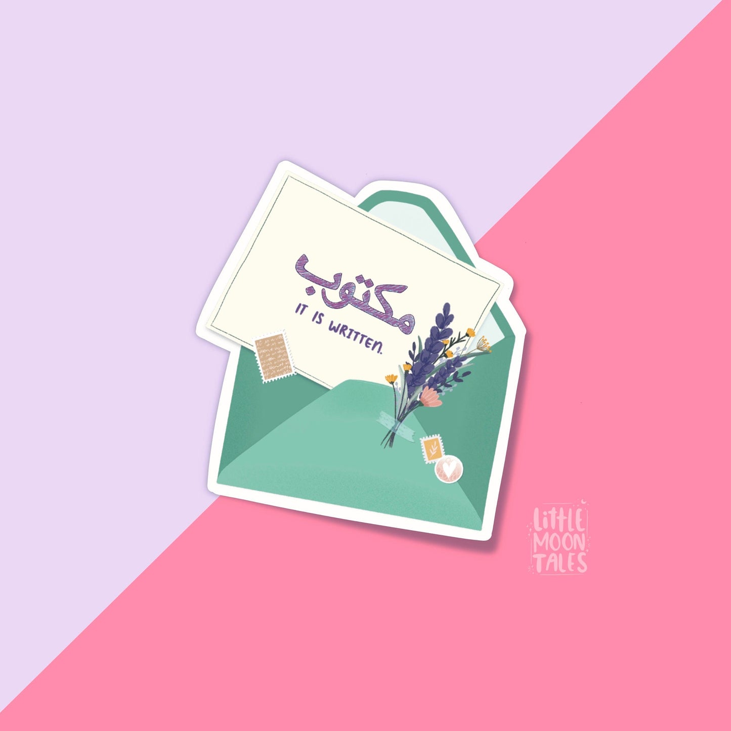 Maktoob, It is Written Sticker