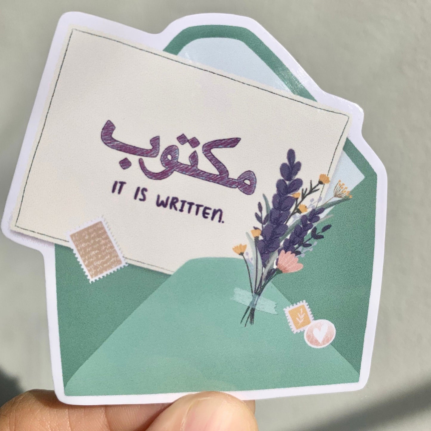 Maktoob, It is Written Sticker