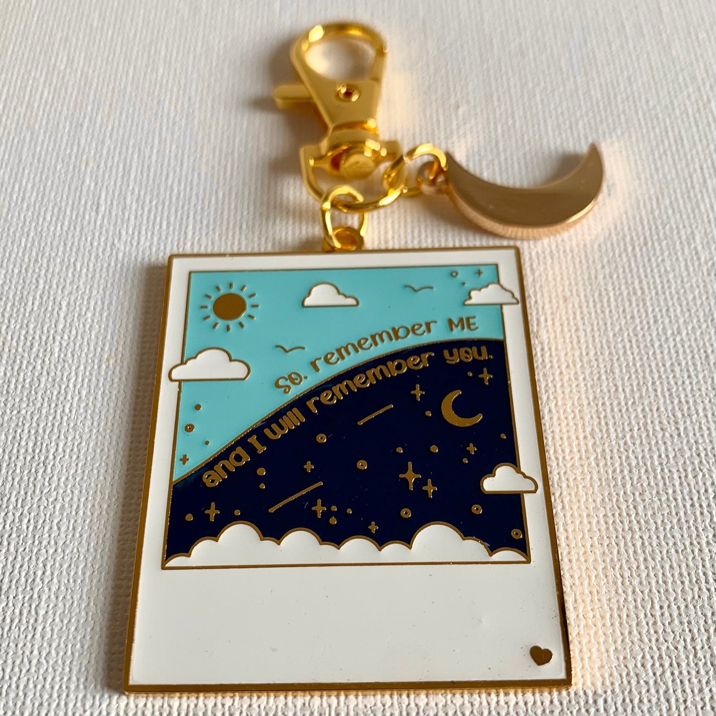 Heavenly Horizon Polaroid Keychain