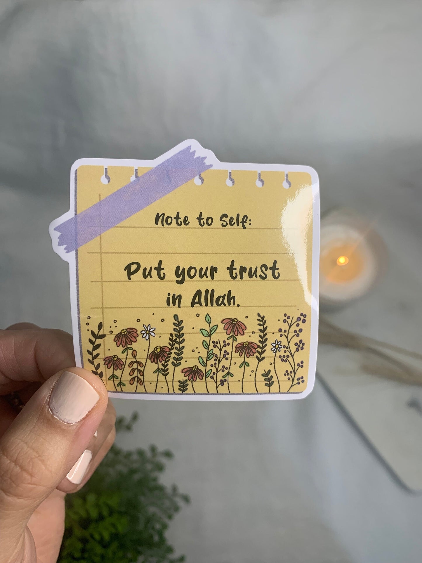 Note to Self Sticker