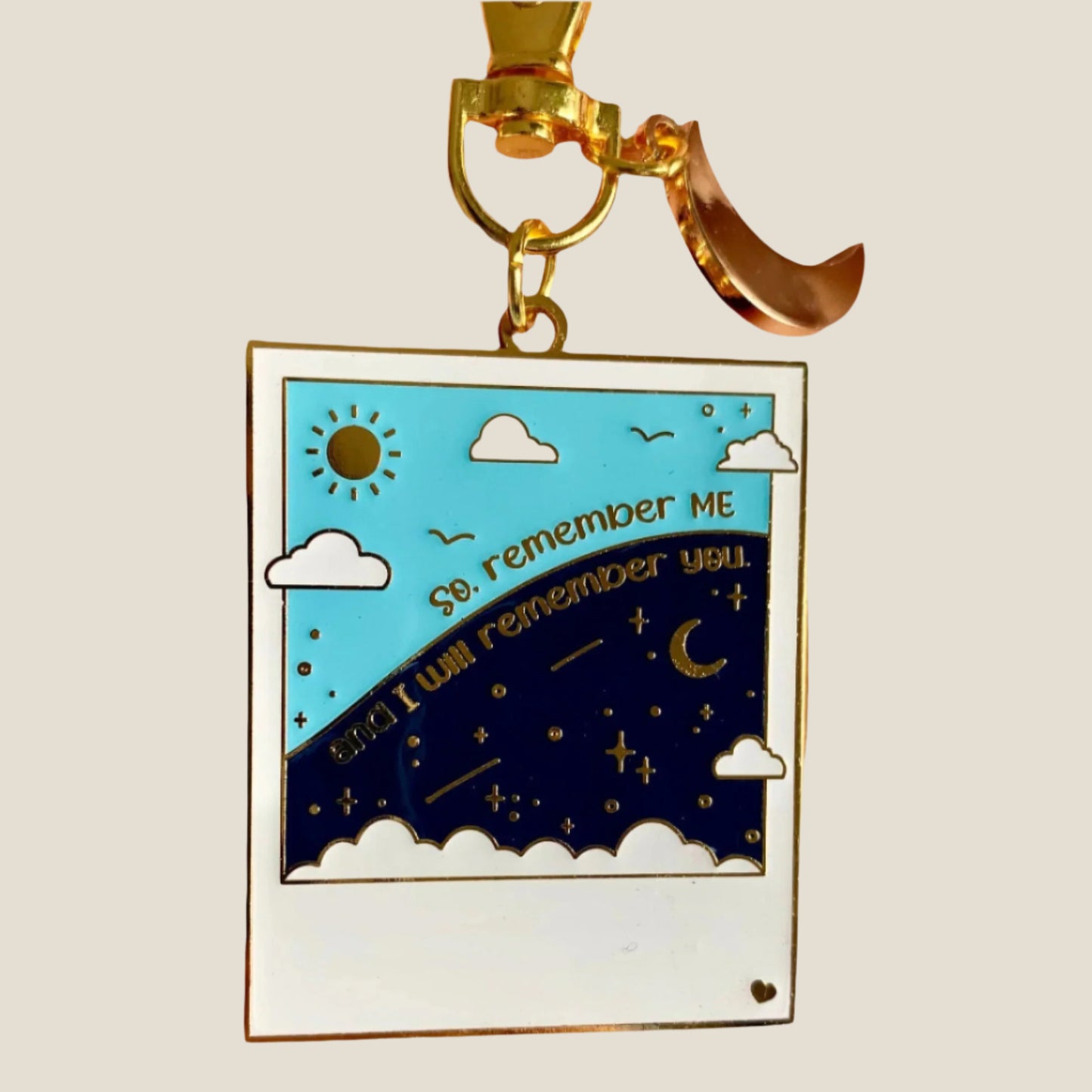 Heavenly Horizon Polaroid Keychain