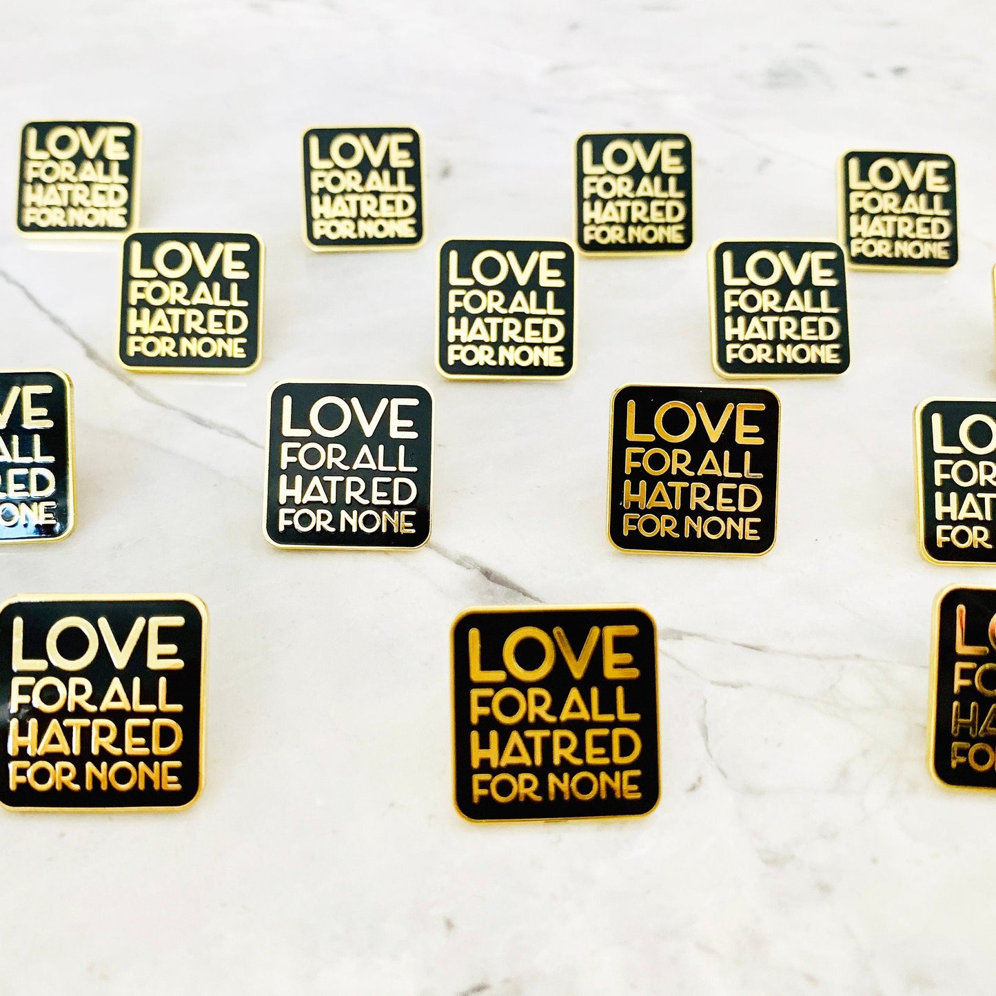 Love for All Enamel Pin