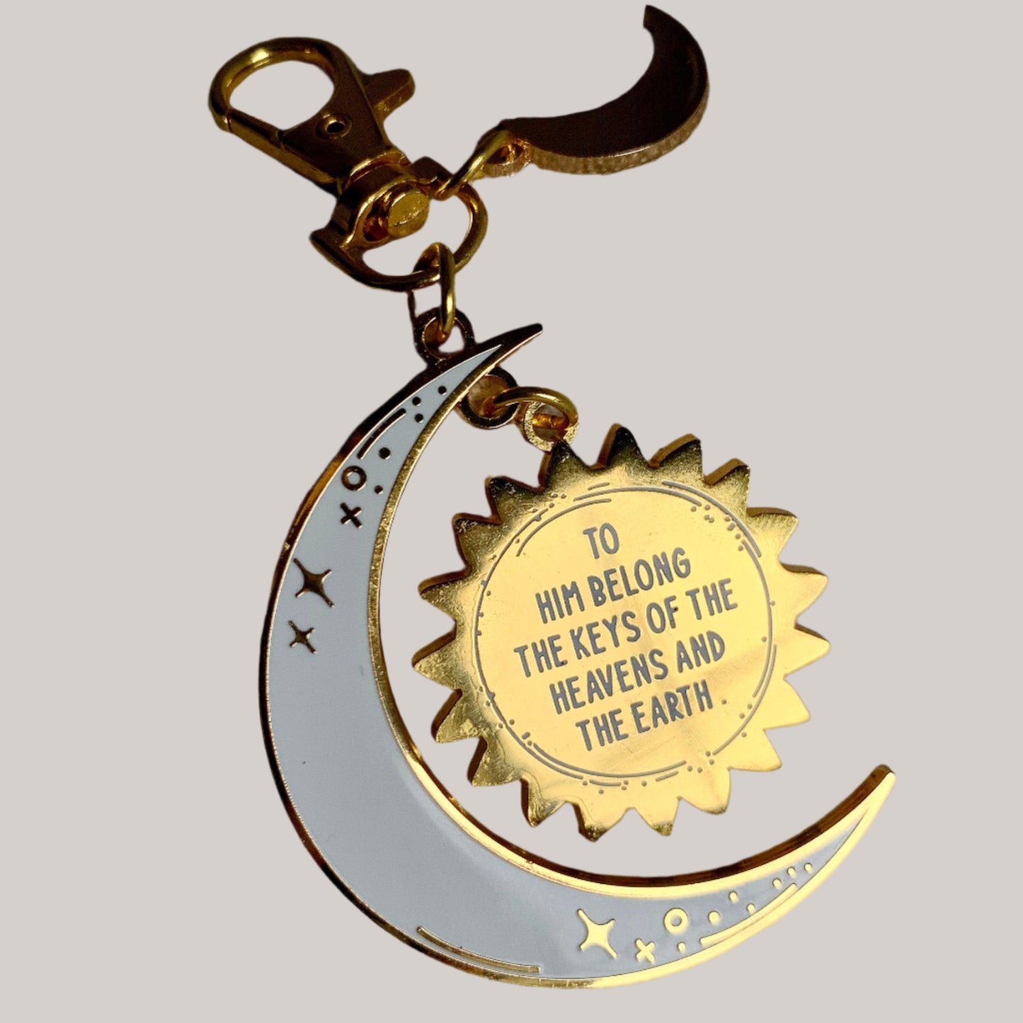 Sun & Moon Blessing Keychain
