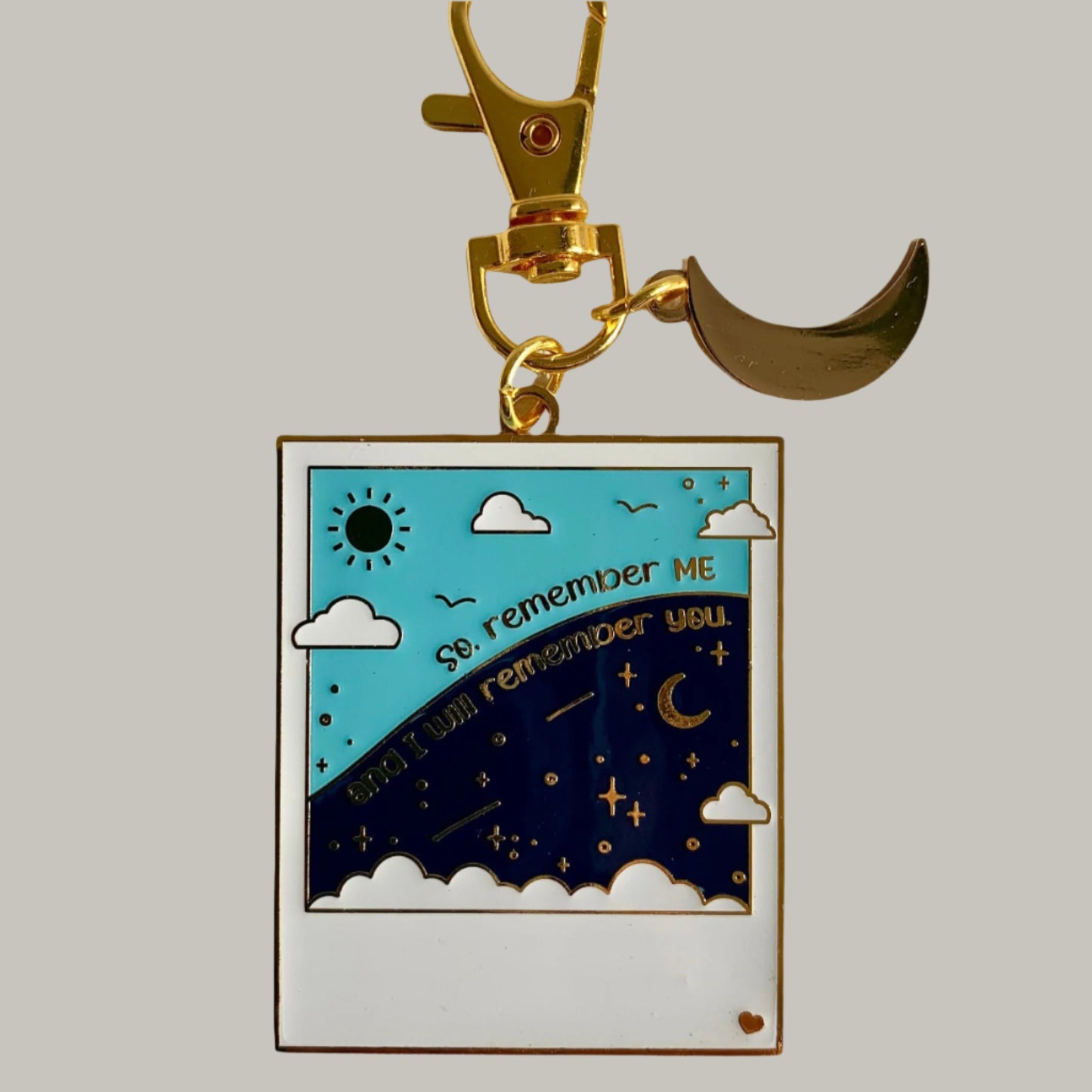 Heavenly Horizon Polaroid Keychain