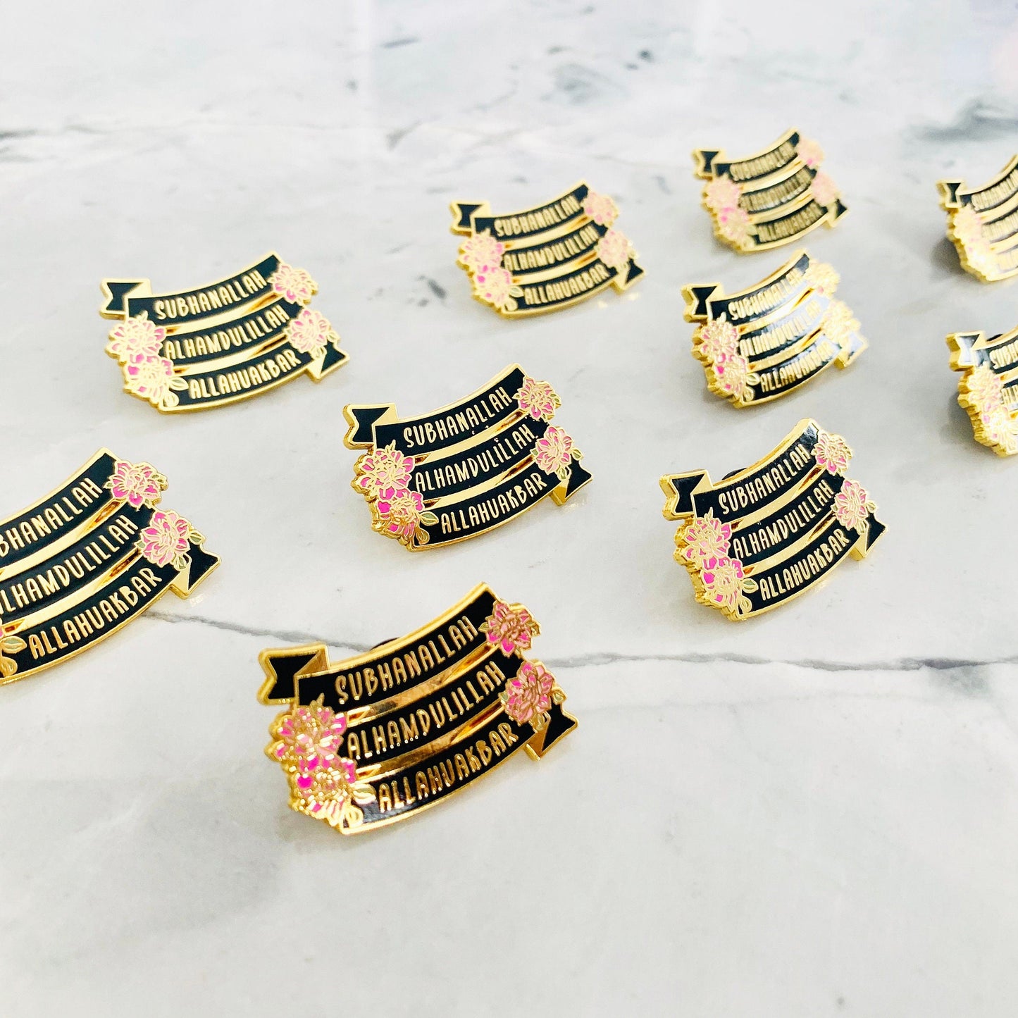 Zikr Enamel Pin
