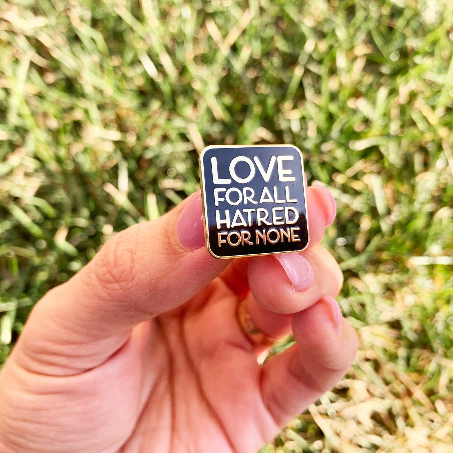 Love for All Enamel Pin