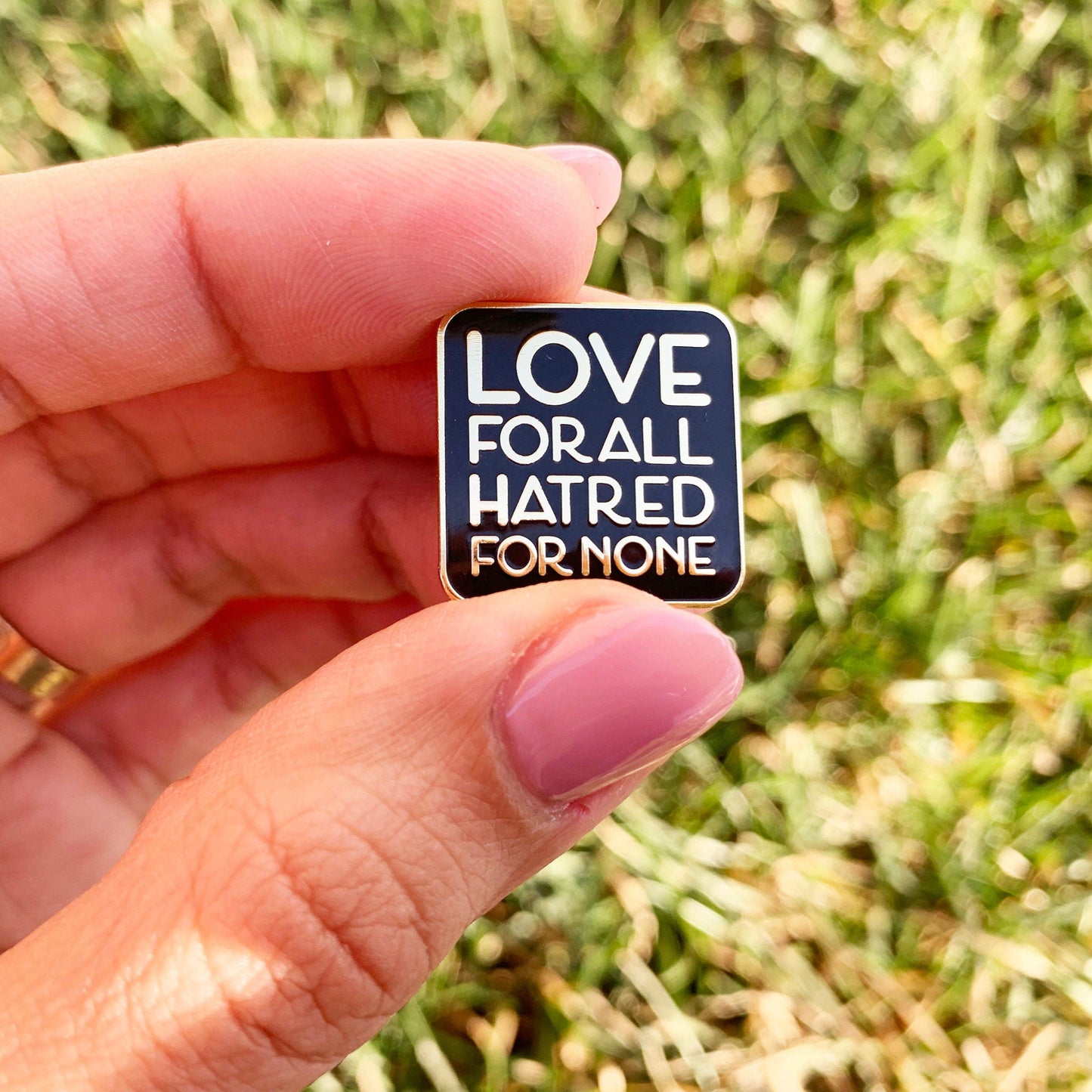 Love for All Enamel Pin