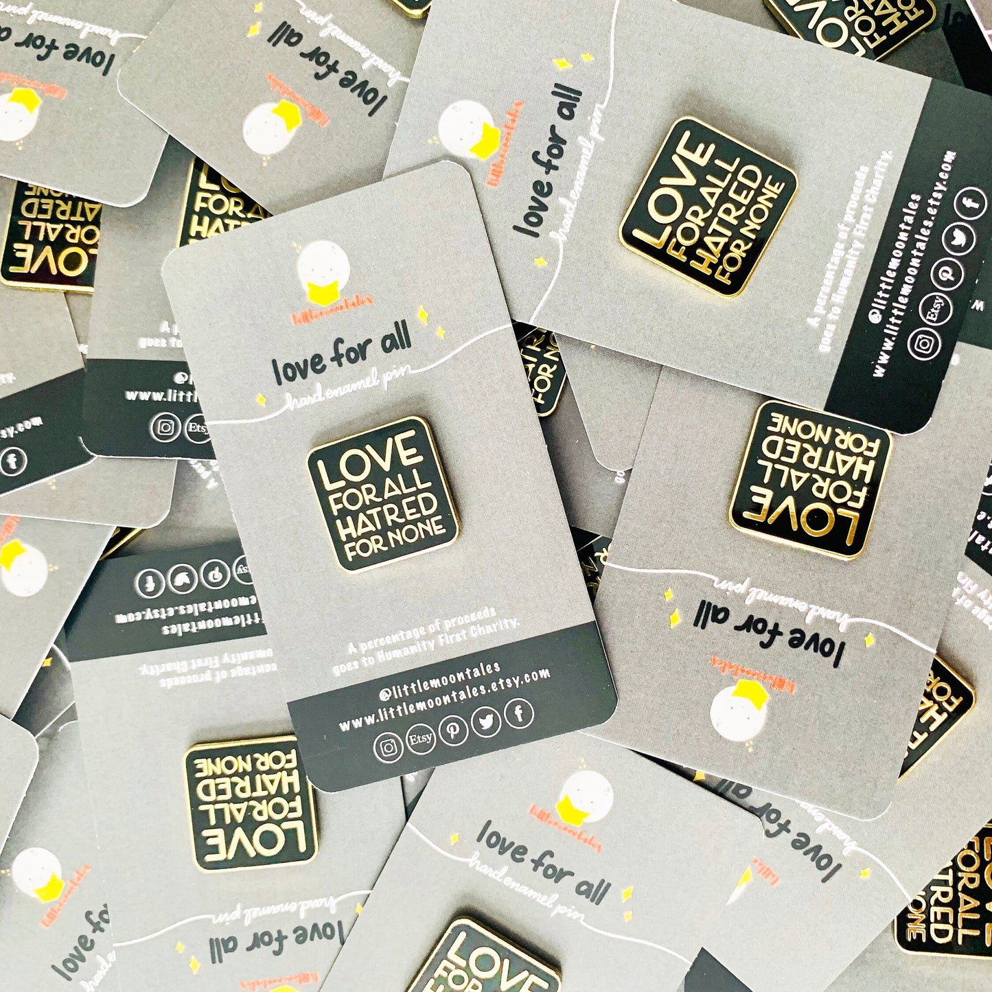 Love for All Enamel Pin