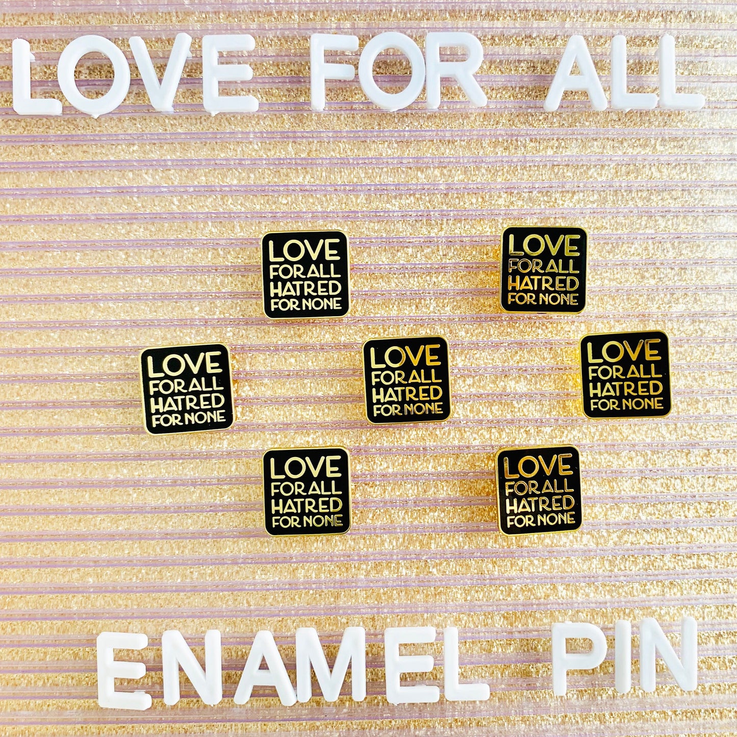 Love for All Enamel Pin