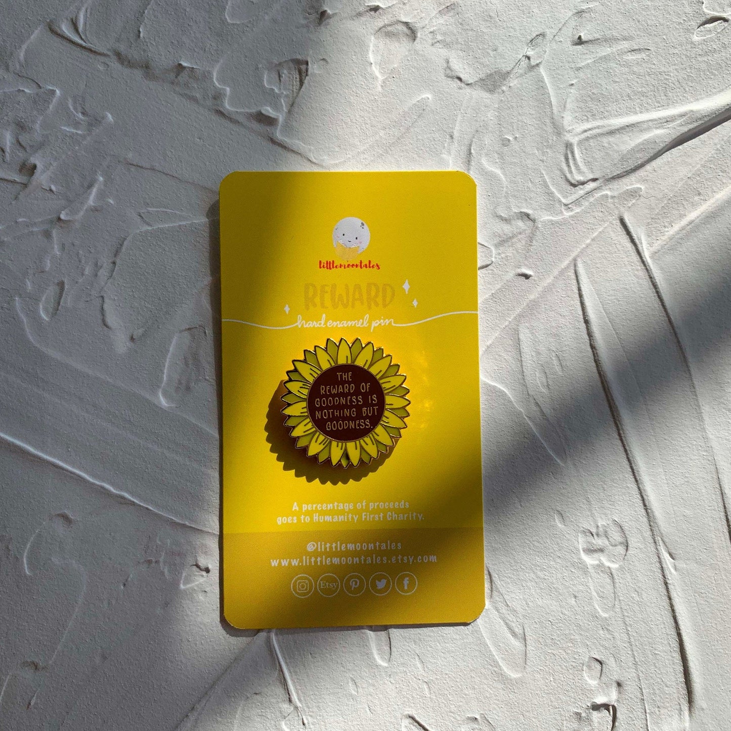 Reward Enamel Pin