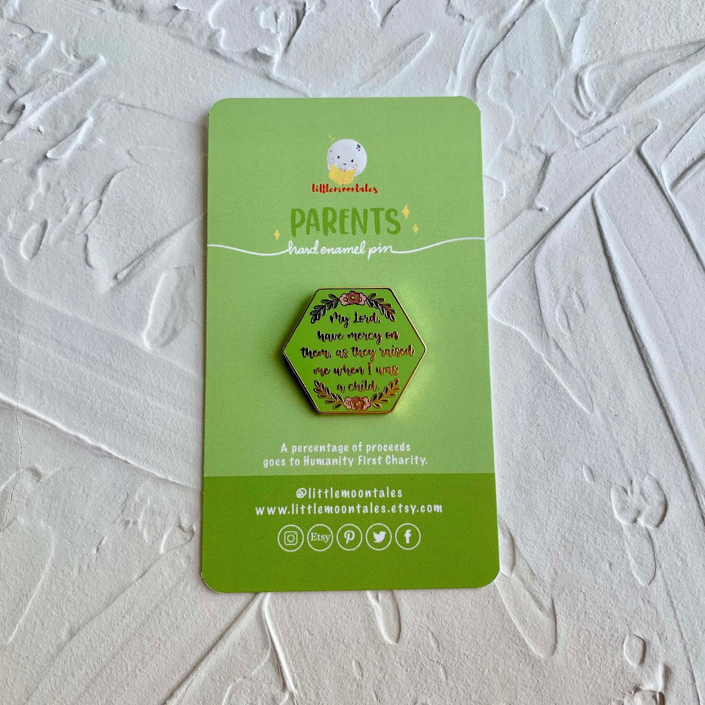Parents Enamel Pin