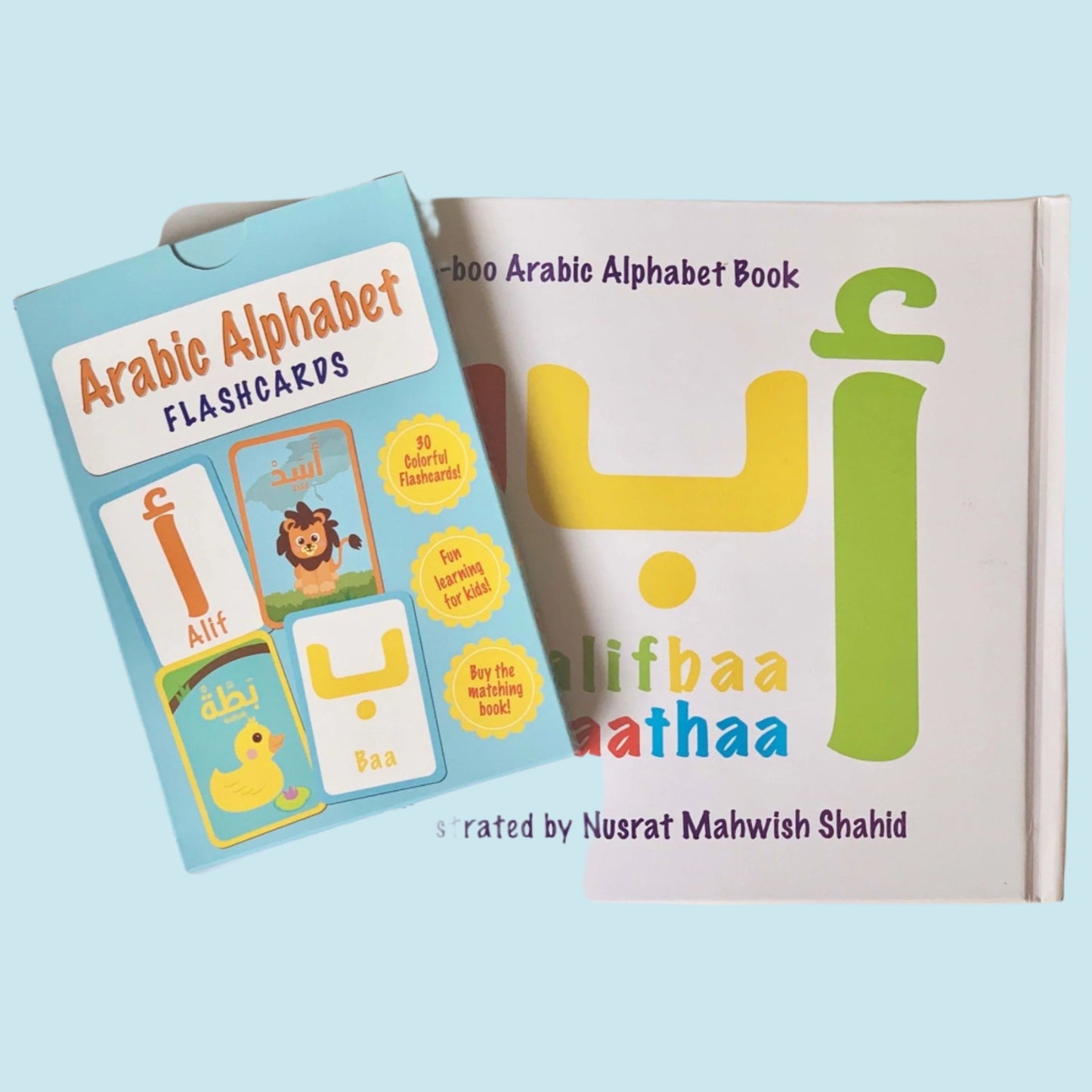 Alif Baa Taa Thaa Book and Flashcard Set