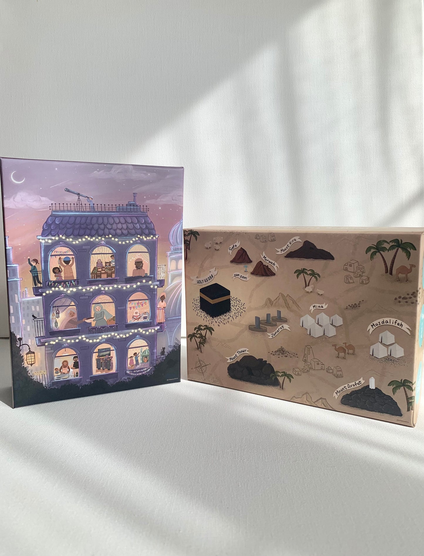 Ramadan & Hajj Puzzle Pack | Set of 2 Puzzles | 120 Piece Puzzle | Islamic Puzzles | Muslim Puzzles | Islamic Gifts | Gifts for Muslims