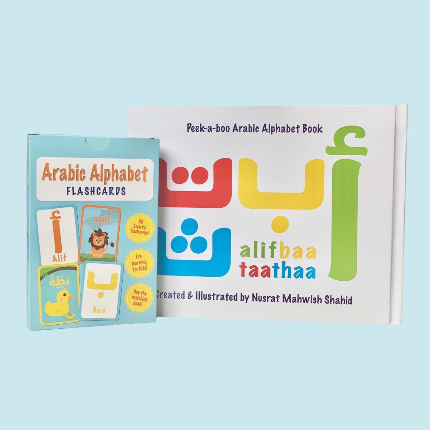 Alif Baa Taa Thaa Book and Flashcard Set