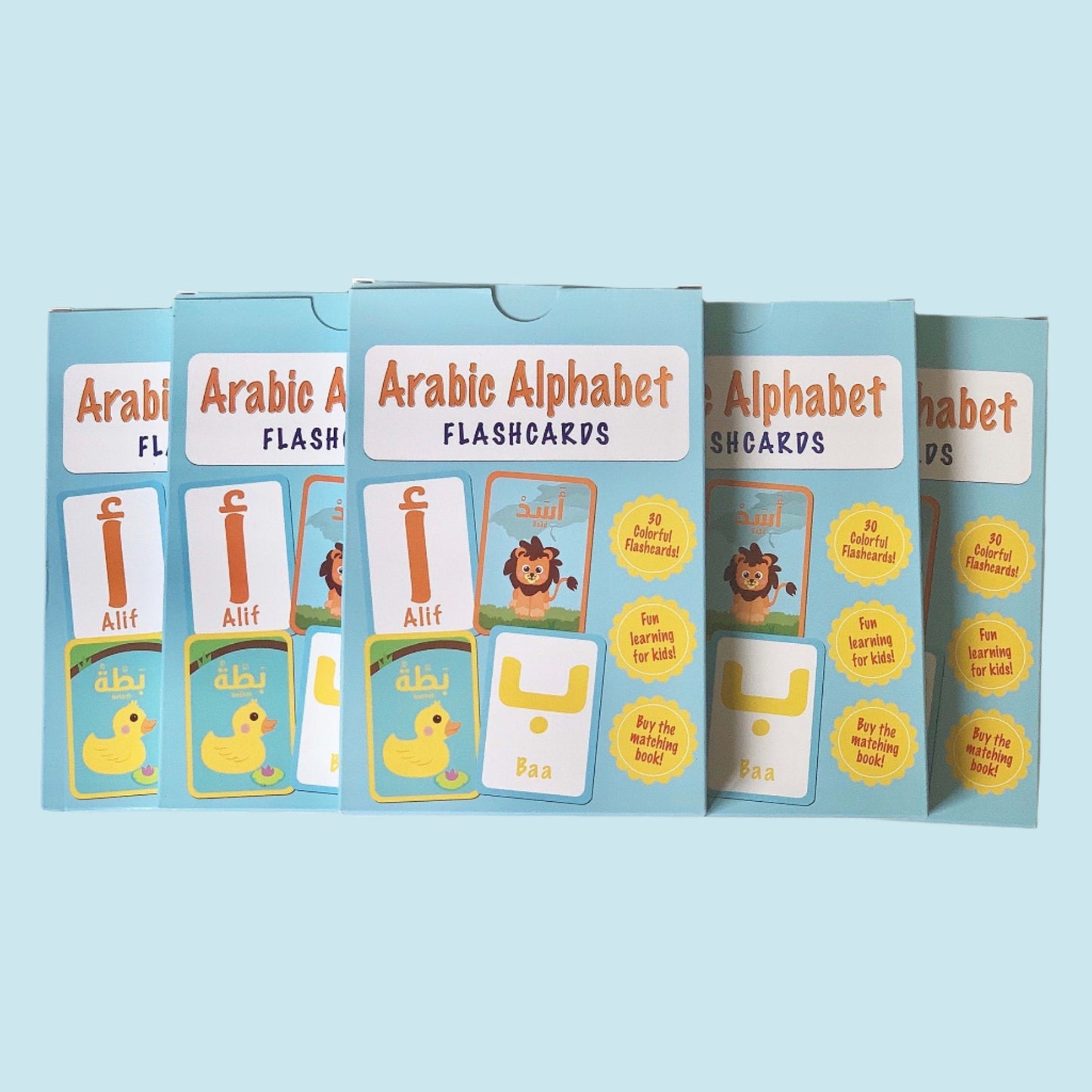 Arabic Alphabet Flashcards