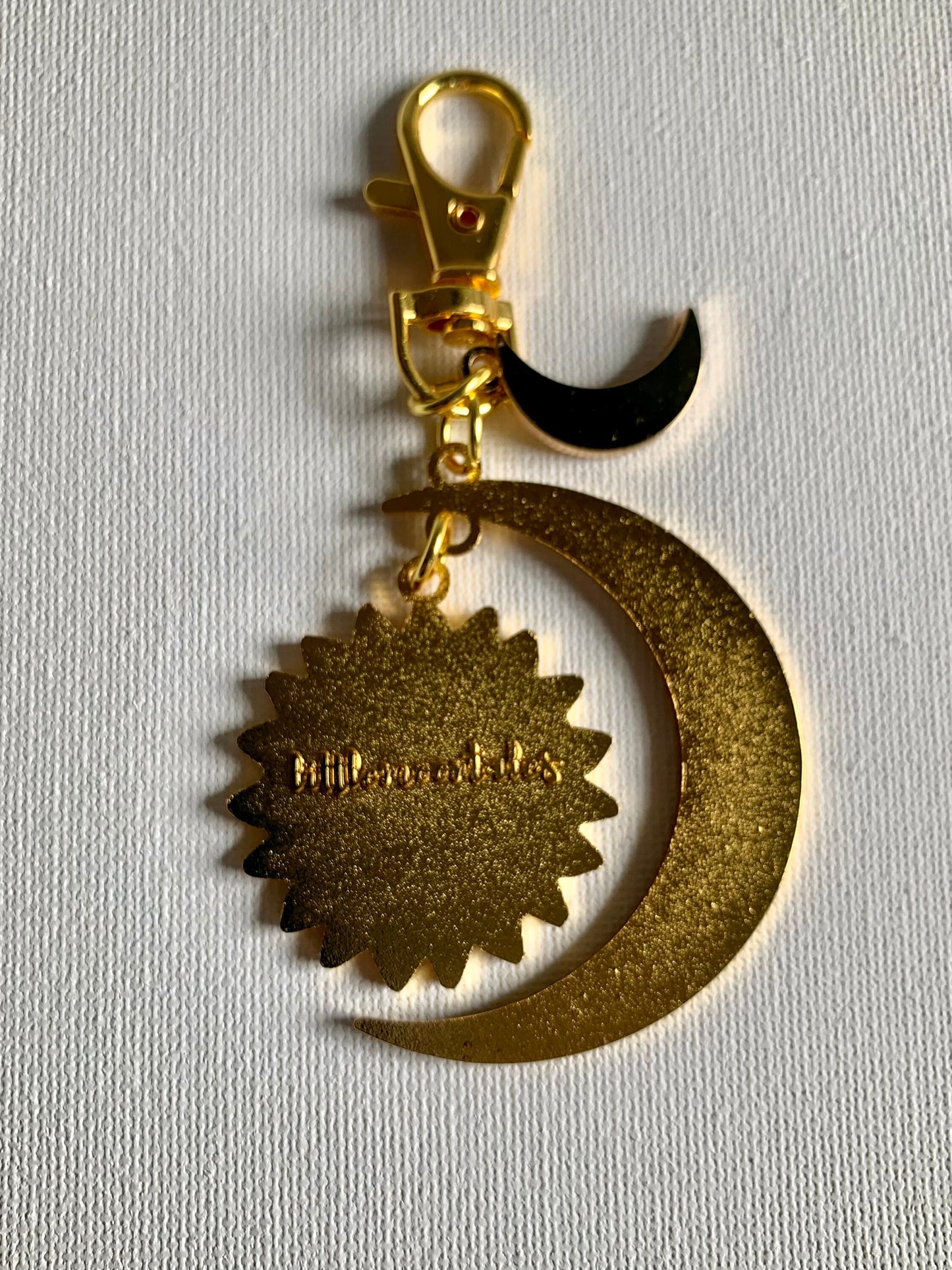 Sun & Moon Blessing Islamic Keychain | Quran Verse Keychain | Aesthetic Keychain | Faith Keychain | Muslim Keychain | Keyring | Islamic Gift